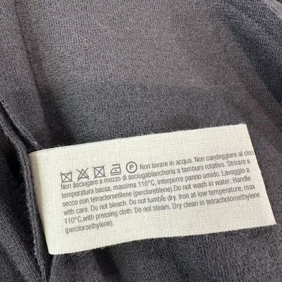 FORME D'Expression 3’3204322896 Gray Wool Asymetrical Shawl Colar Jacket, 38 - Picture 8 of 13